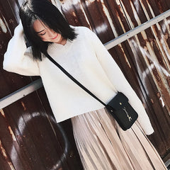 Women's Leather Crossbody Bag, Shoulder Purse