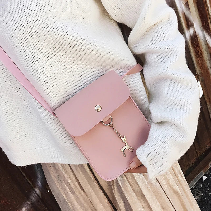 Women's Leather Crossbody Bag, Shoulder Purse