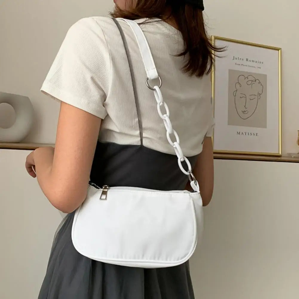 Smooth Strap Shoulder Bag for Women Casual Dating