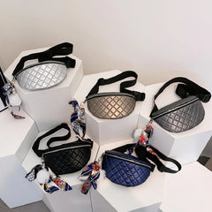 Space Cotton Lady Crossbody Bags Autumn Winter Waist Pack Casual Shopping
