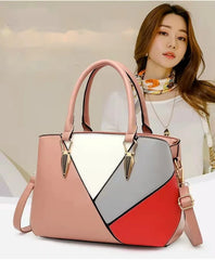 Splicing Women's Shoulder Bag Large Capacity Handbag