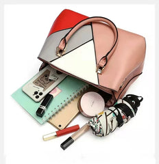 Splicing Women's Shoulder Bag Large Capacity Handbag