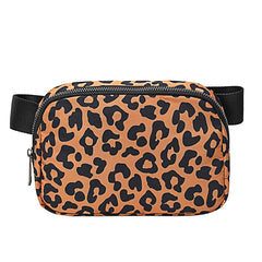 Leopard Waterproof Waist Bag Portable Pocket Fanny Pack