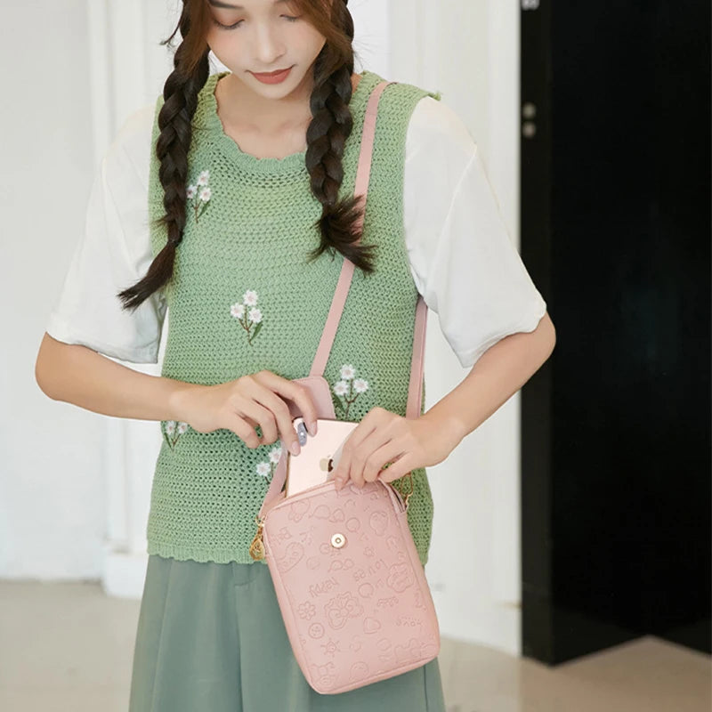 Woven Tassel Crossbody Shoulder Bag for Women