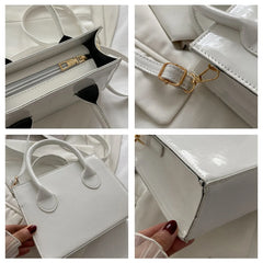 Bright Skin Square Shoulder Bag for Women