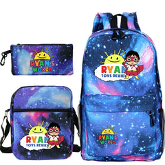 Students School Backpack Back to College Teens Travel Rucksack