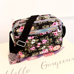 Women's Canvas Shoulder Bag Multifunctional Nylon Crossbody