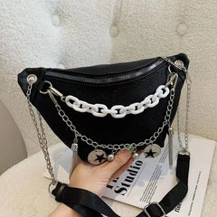 Summer Western Style Small Bag Female All-match Waist Bag Chest Bag