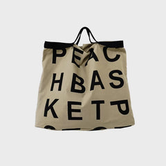 Canvas Shoulder Bag for Women, letter Print Shopping Bags, Grocery Handbag Tote