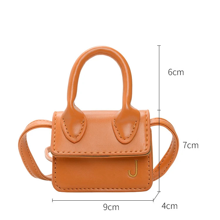 Mini Girl's Messenger Bag Lady Crossbody Bag J Letter Female Bags Women Small Ha