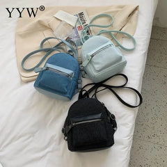Canvas Travel Backpack Women Mochila Feminina