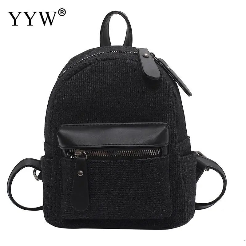 Canvas Travel Backpack Women Mochila Feminina