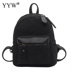 Canvas Travel Backpack Women Mochila Feminina