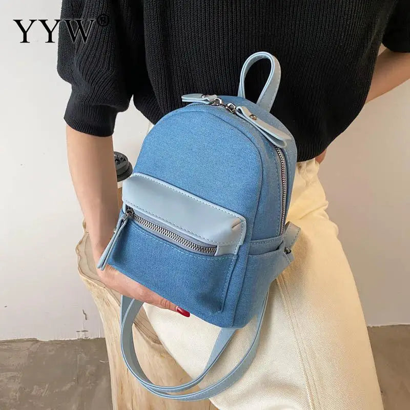 Canvas Travel Backpack Women Mochila Feminina