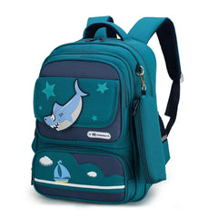 Teenager Schoolbag OXford Orthopedic Kids Backpack Boys Girls