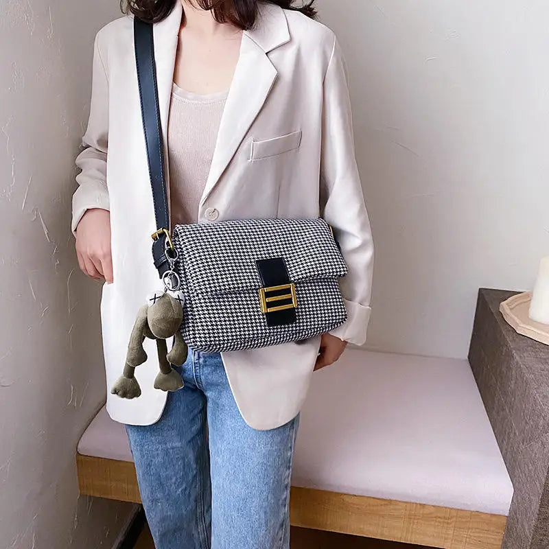 Temperament Small Square Clutch Crossbody Bag