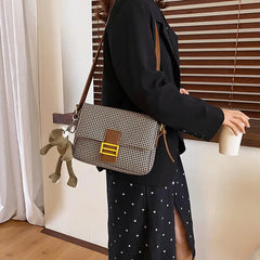 Temperament Small Square Clutch Crossbody Bag