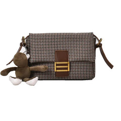 Temperament Small Square Clutch Crossbody Bag