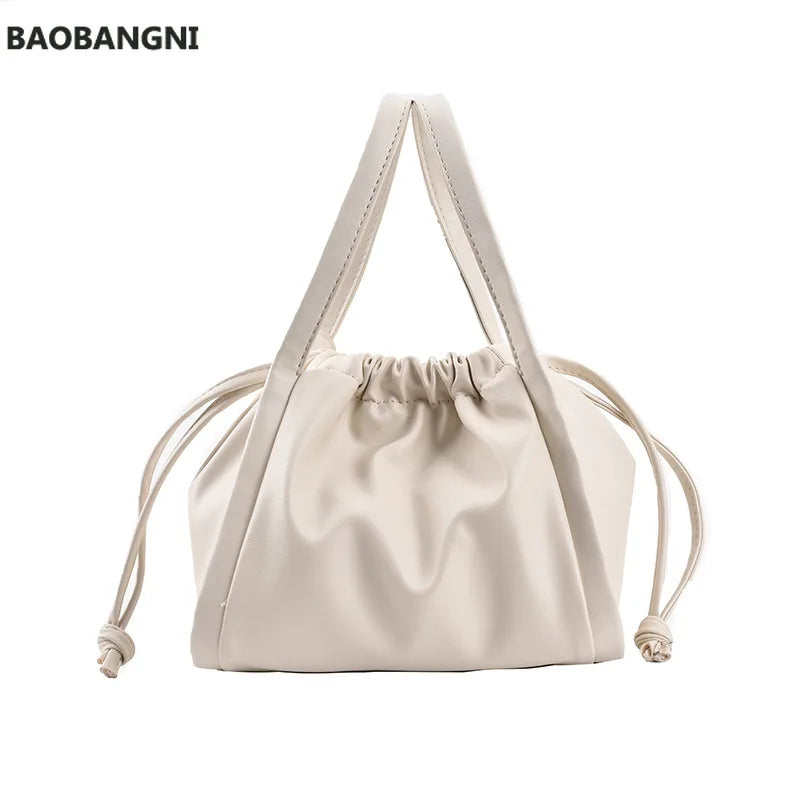 Female Summer Net Red Bucket Bag Portable Messenger Bag