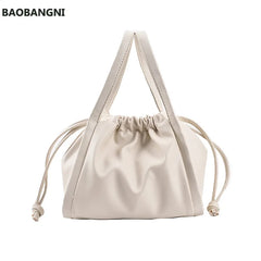 Female Summer Net Red Bucket Bag Portable Messenger Bag