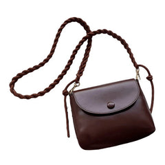 Texture One-Shoulder Messenger Small Square Bag