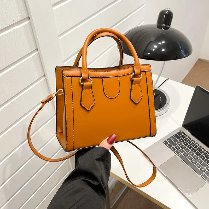 Texture Tote Large-capacity Crossbody Bag Spring Summer Style Handbag