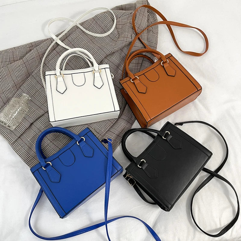 Texture Tote Large-capacity Crossbody Bag Spring Summer Style Handbag