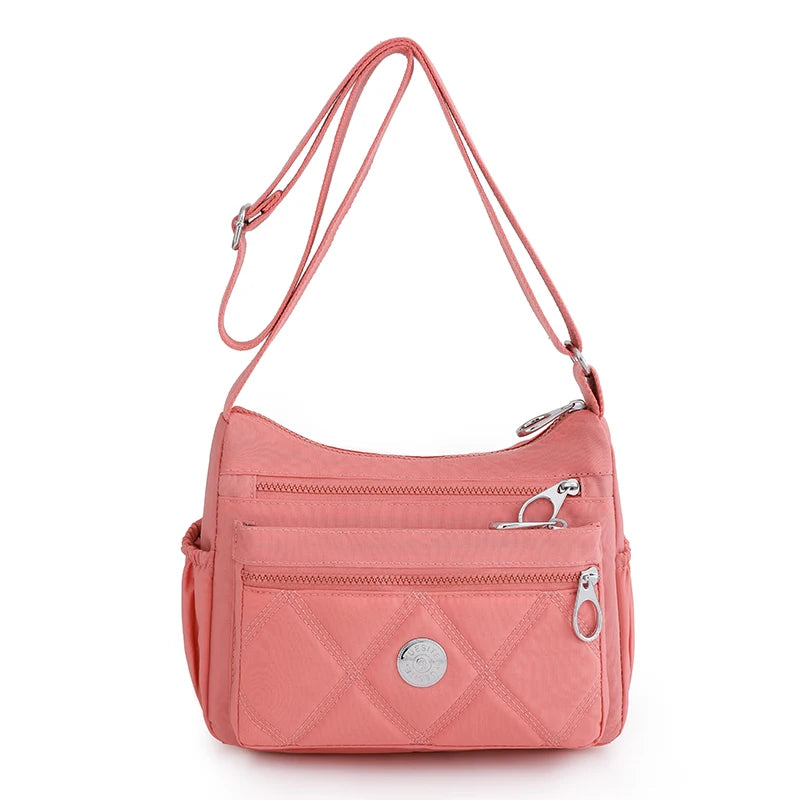 Women's Shoulder CrossBody Bag High Female Messenger Bag Ladies Nylon