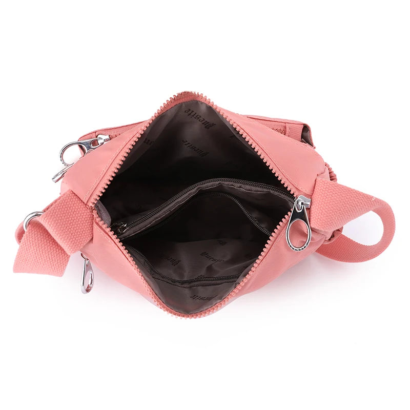 Women's Shoulder CrossBody Bag High Female Messenger Bag Ladies Nylon