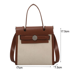 Casual Crossbody Bag Pu Leather Shoulder Bag For Women