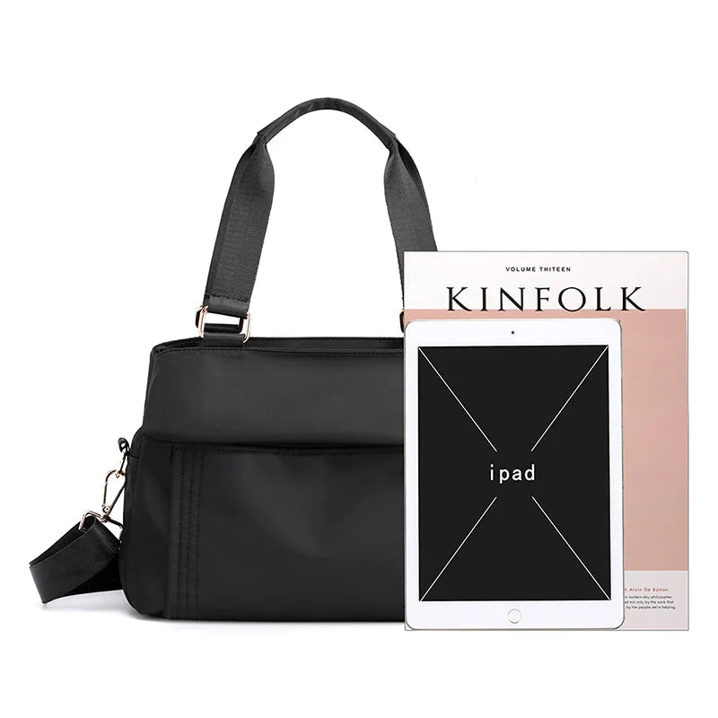 Large Capacity Oxford Cloth Shoulder Bag for Women