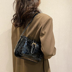 Stone Pattern Crossbody Bag Large Size Tote Bag