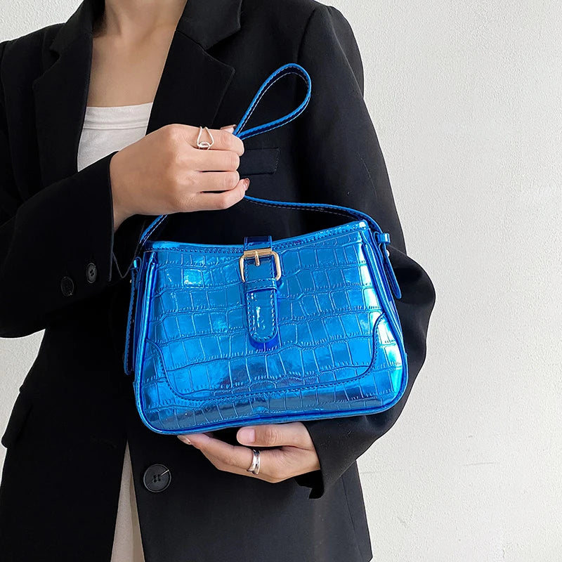 Stone Pattern Crossbody Bag Large Size Tote Bag