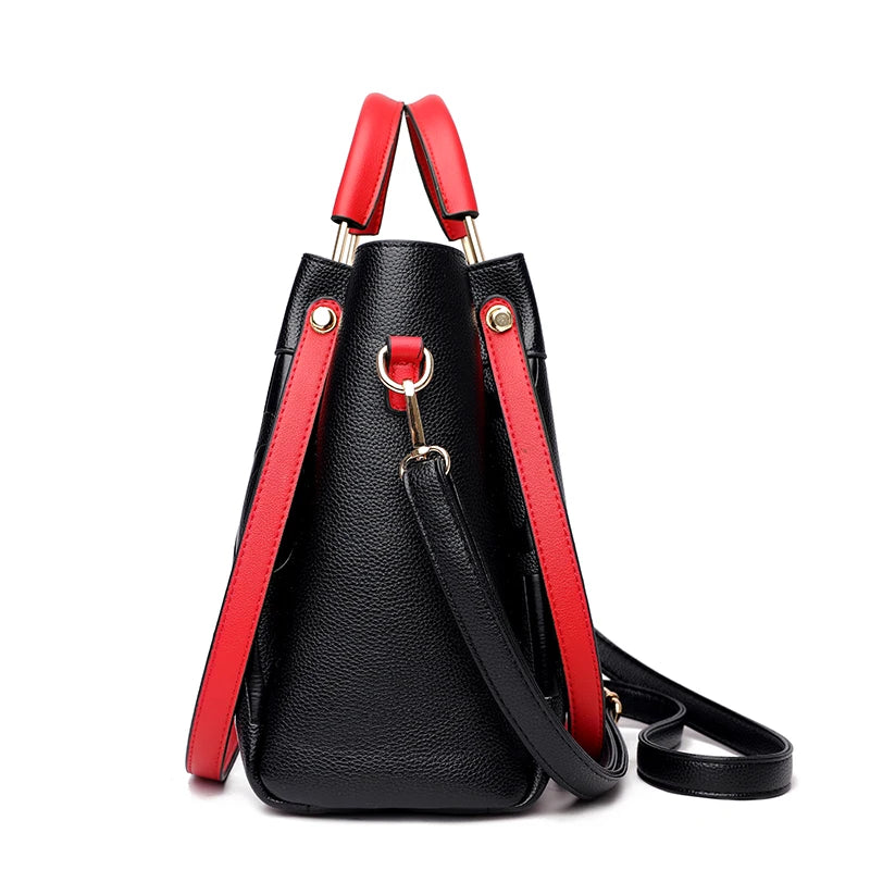 Leather Tote Bag Women's Shoulder Crossbody Purse