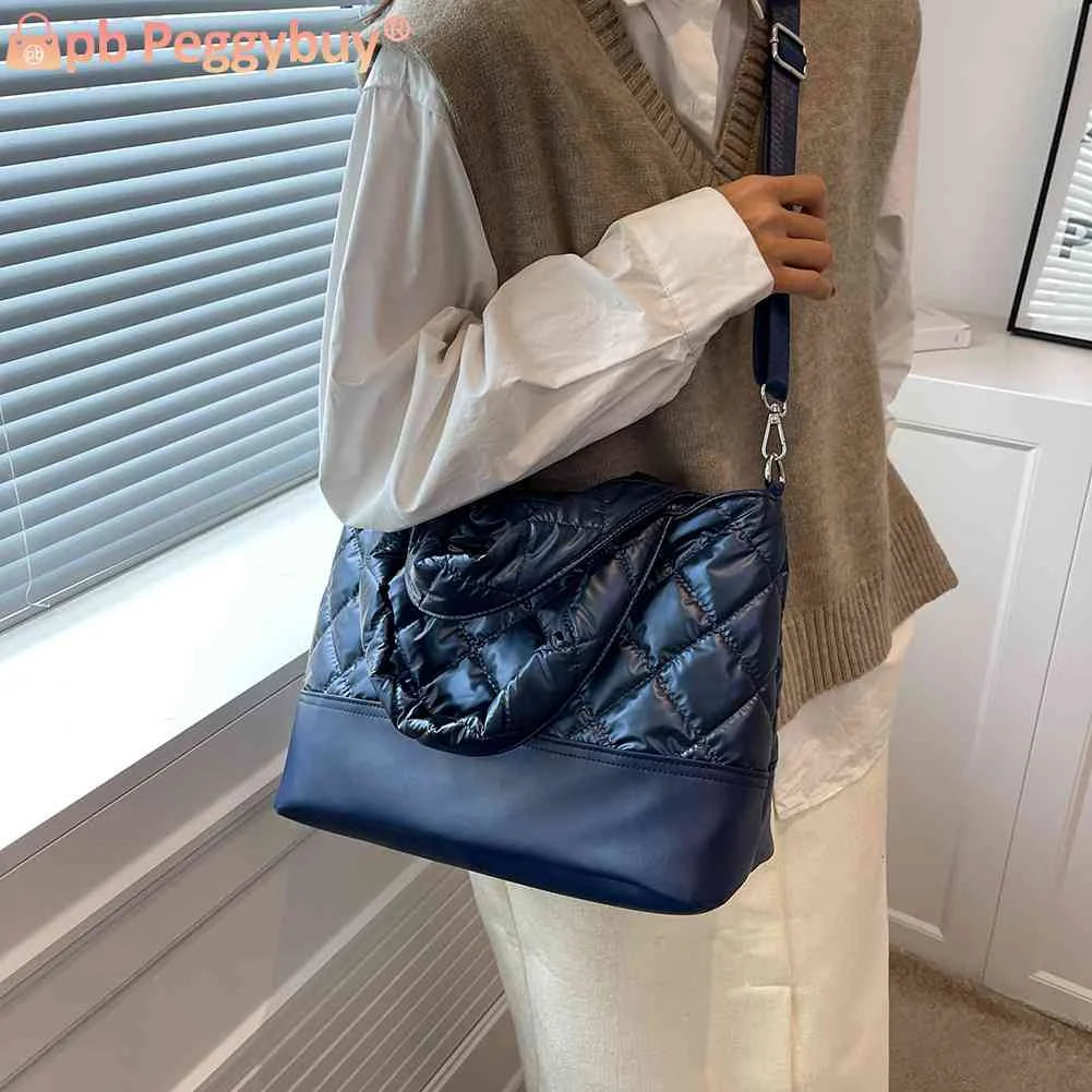 Autumn Winter Tote Messenger Bag Large Capacity Purse