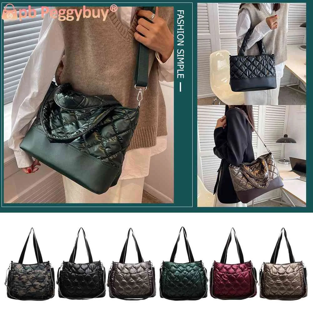 Autumn Winter Tote Messenger Bag Large Capacity Purse
