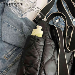 Large Capacity Nylon Crossbody Bag for Travel