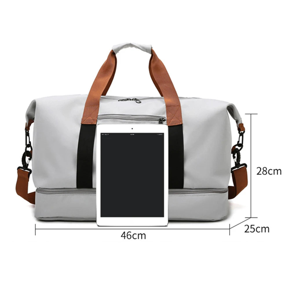 Large Capacity Waterproof Weekend Messenger Bag