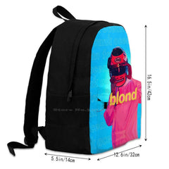 Travel Laptop School Backpack Bag Blond Motorcycle Pink S Ivy