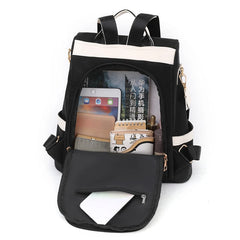 Travel Shoulder Bag Waterproof Backpack Anti Theft Large Capacity Handbag