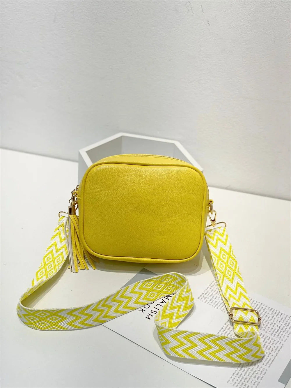Women's Pu Leather Messenger Bag Shoulder Crossbody Purse