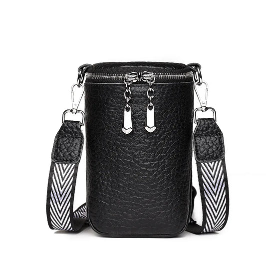 Casual Leather Bucket Handbags for Women