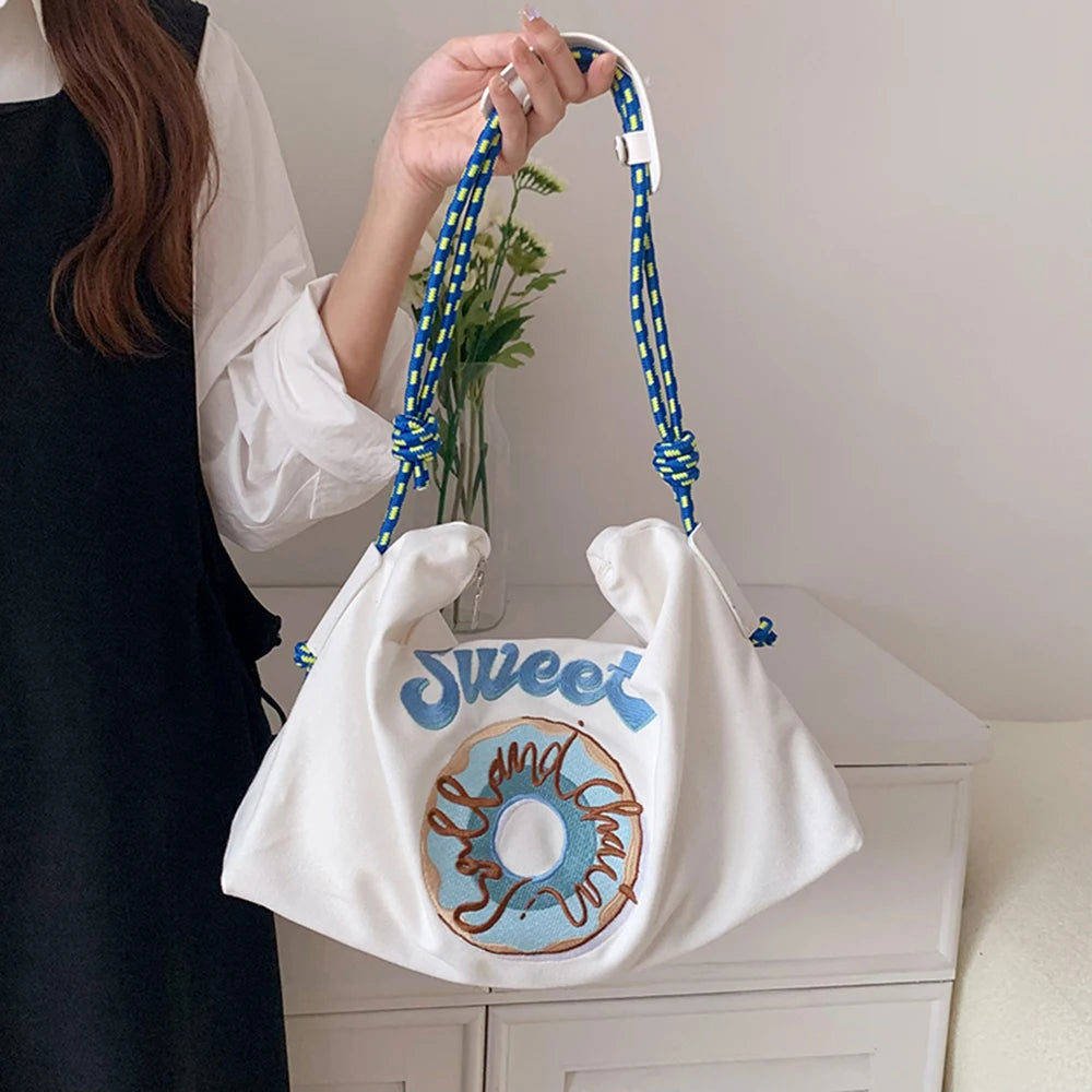 Large Capacity Crossbody Bags for Women Canvas Shoulder Bag Handbags