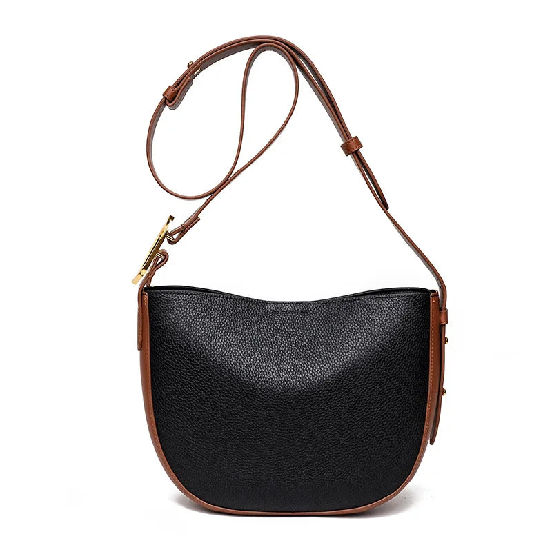 Leather Messenger Sling Bag Vintage Tote Shoulder Bags