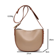Leather Messenger Sling Bag Vintage Tote Shoulder Bags