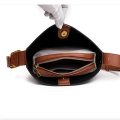 Leather Messenger Sling Bag Vintage Tote Shoulder Bags
