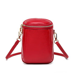 Mini Bucket Purses And Handbags Women'S Leather Casual Lady Shoulder Messenger B