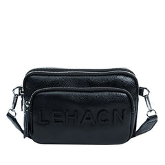 Leather Sling Crossbody Handbag for Women Casual Lady Girl Vintage Shoulder Bag