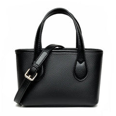 Leather Bucket Casual Vintage Tote Women's Shoulder Bag