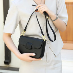 Leather Sling Purse Vintage Shoulder Messenger Bag